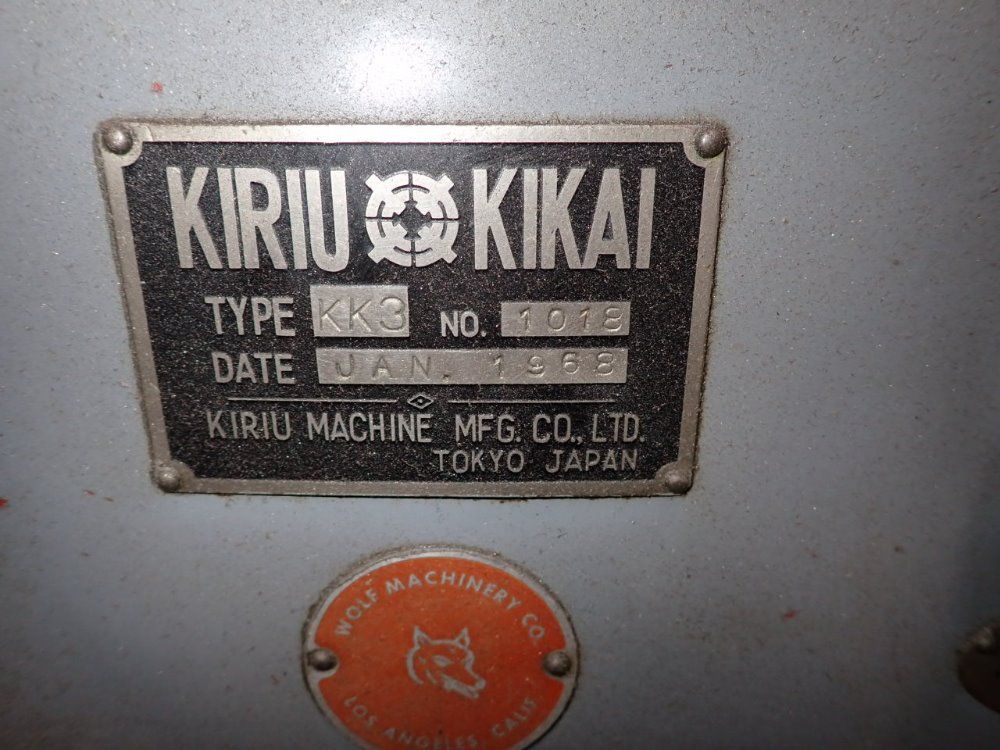 Kiriu Kikai 2hp Turret Lathe - Kk3