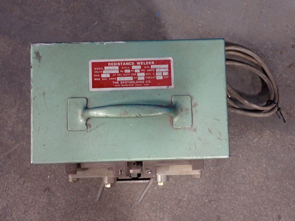 The Spotwelding Co. 1.5 Kva Resistance Welder - Swg 1/2