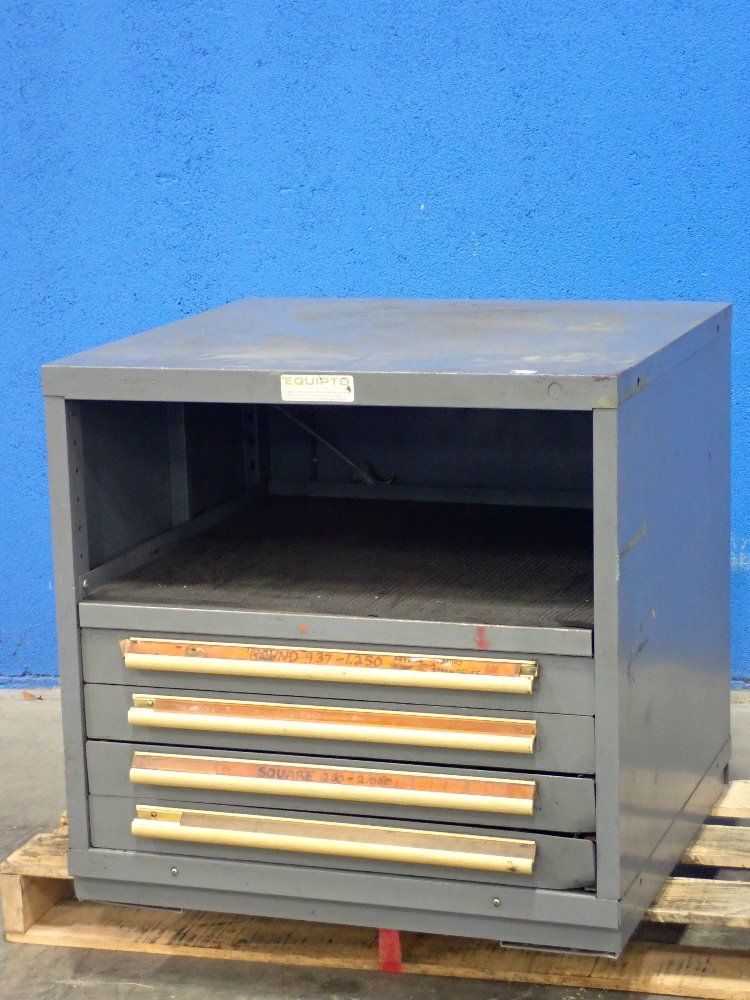 Equipto 4 Drawers/1 Shelf Tool Cabinet