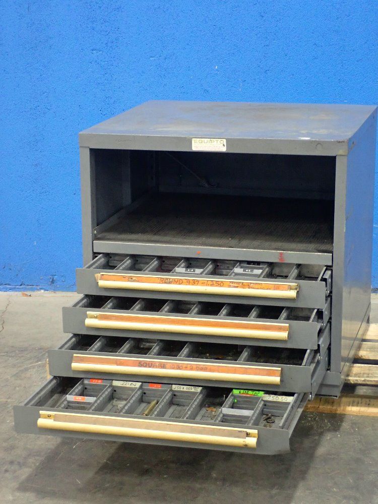 Equipto 4 Drawers/1 Shelf Tool Cabinet