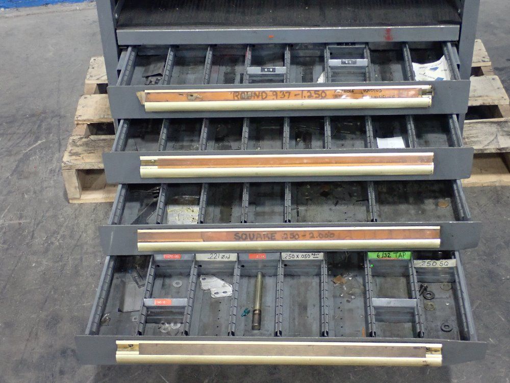 Equipto 4 Drawers/1 Shelf Tool Cabinet