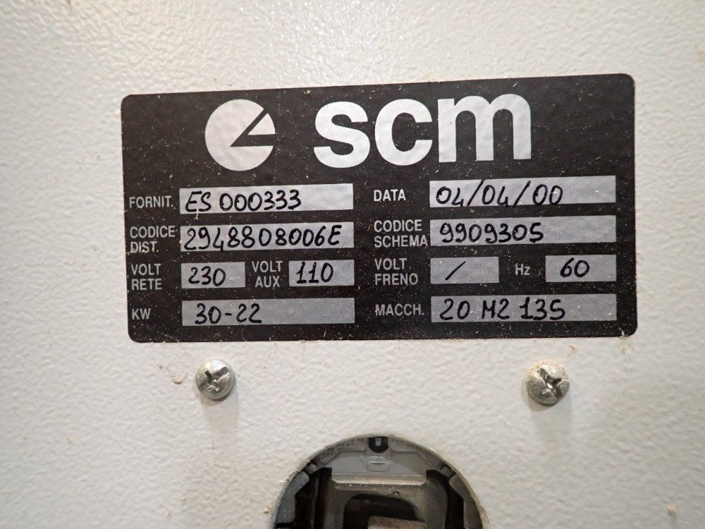 Scmi Wide Belt Sander 