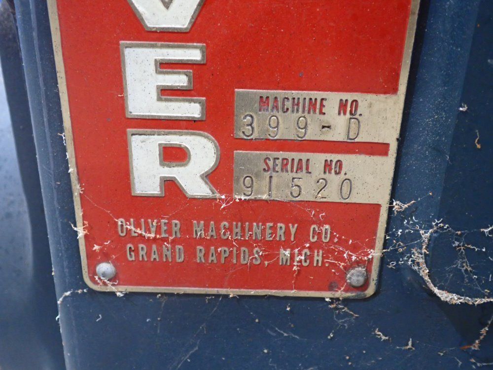 Oliver 3hp/8.3a Planer - 399-d