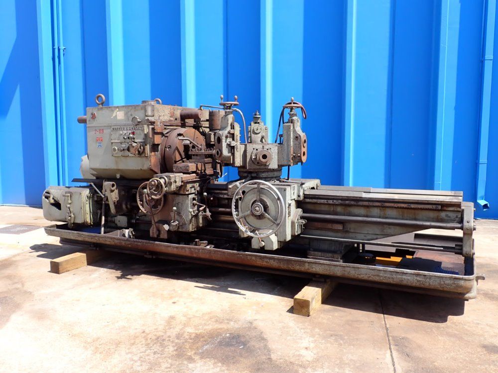 Warner And Swasey 24" X 101" Turret Lathe - 4a/m-3550