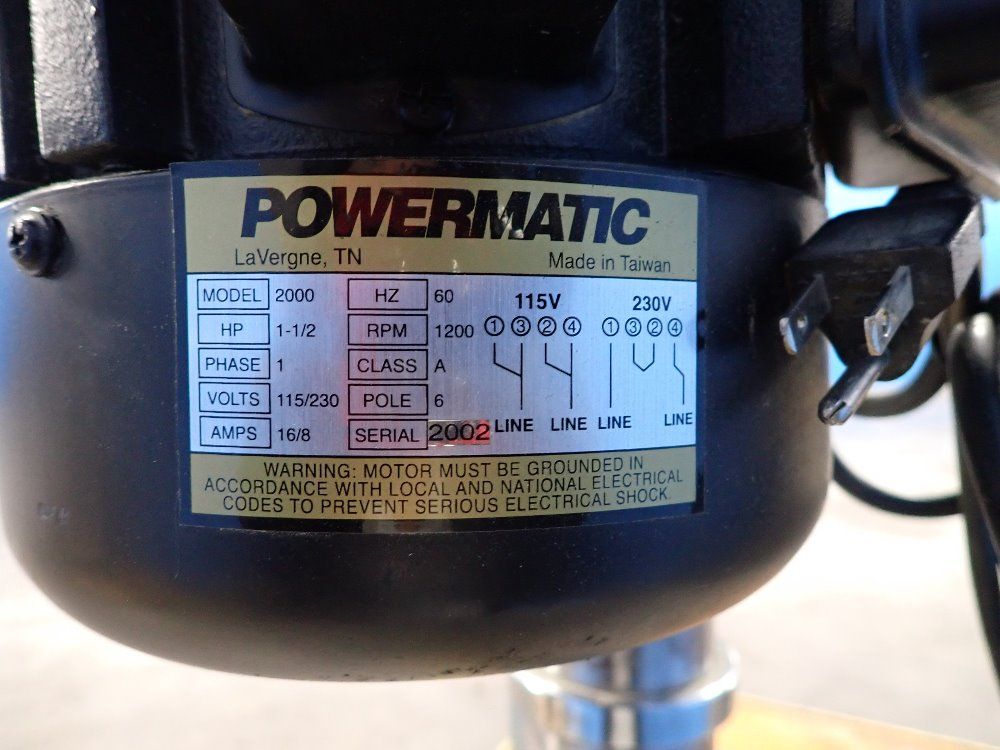 Powermatic 1.5 Hp Drill Press - 2000