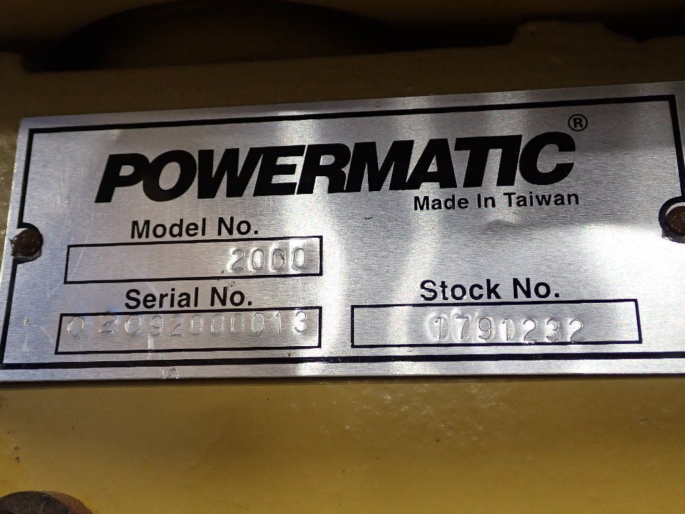 Powermatic 1.5 Hp Drill Press - 2000