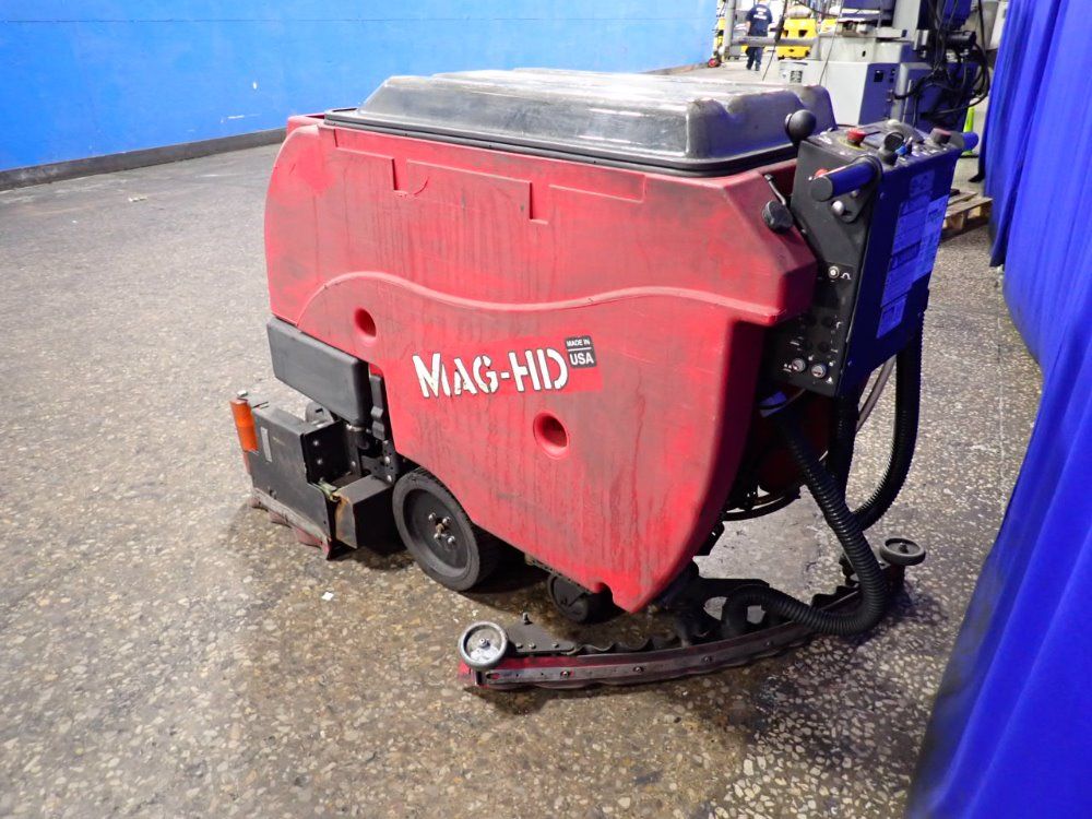 Factory Cat Approx. 45" Floor Scrubber - Mag-hd