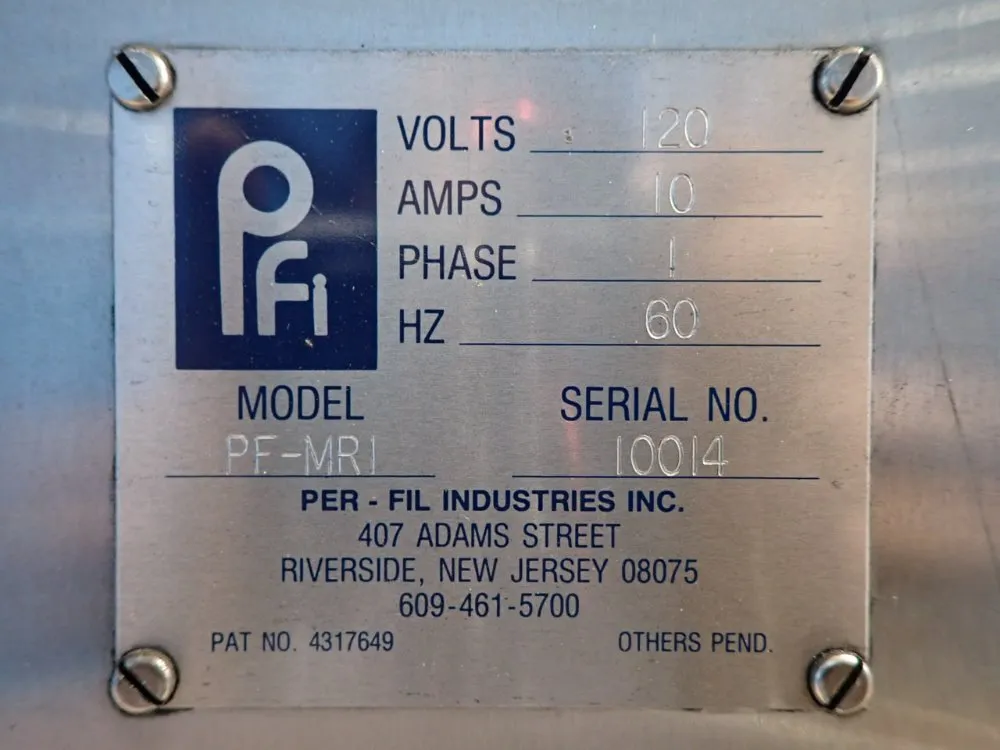 Per-fil 12x9 Auger Filler - Pf-mri