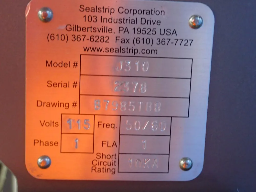 Sealstrip 28" X 21" L-bar Sealer - Ep2028tk