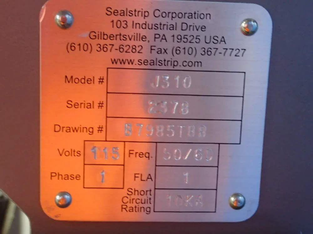 Sealstrip 28" X 21" L-bar Sealer - Ep2028tk