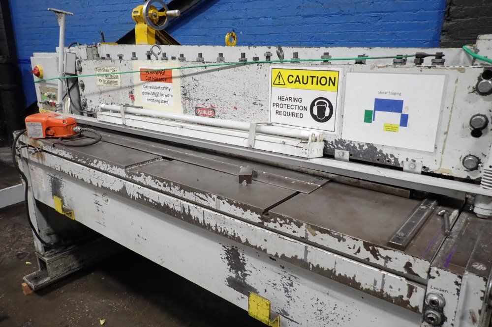 Famco 10 Gauge Mild Steel Power Squaring Shear - 1072