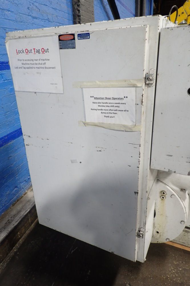 Famco 10 Gauge Mild Steel Power Squaring Shear - 1072