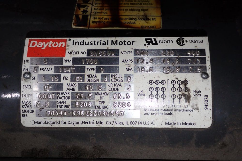 Famco 10 Gauge Mild Steel Power Squaring Shear - 1072