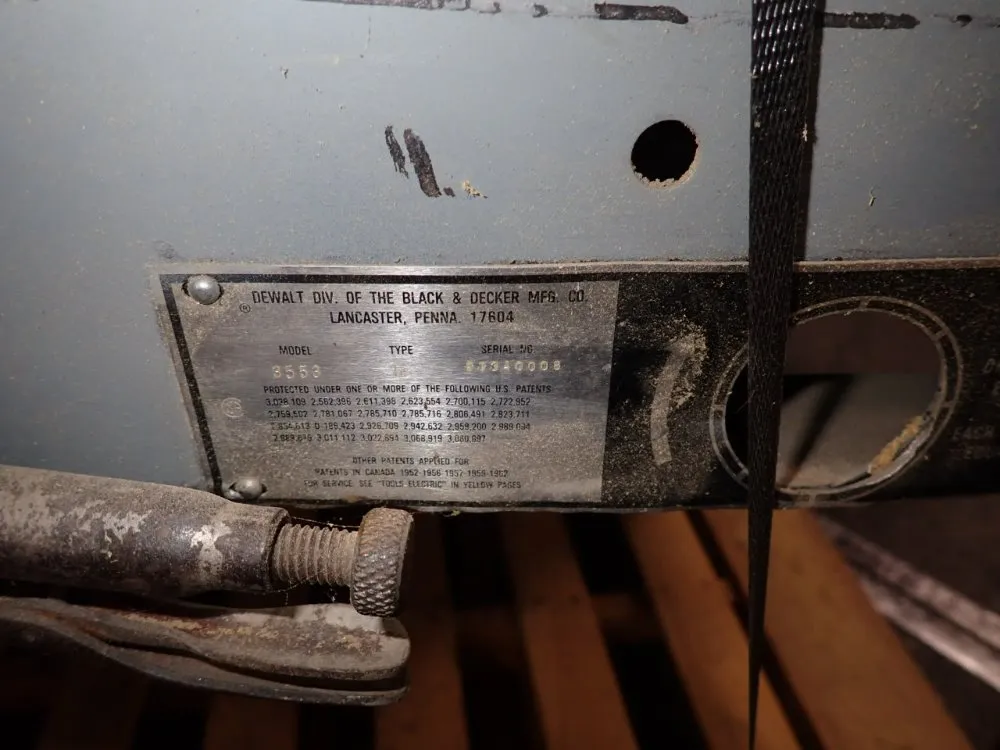 Dewalt Radial Arm Saw - T-1628