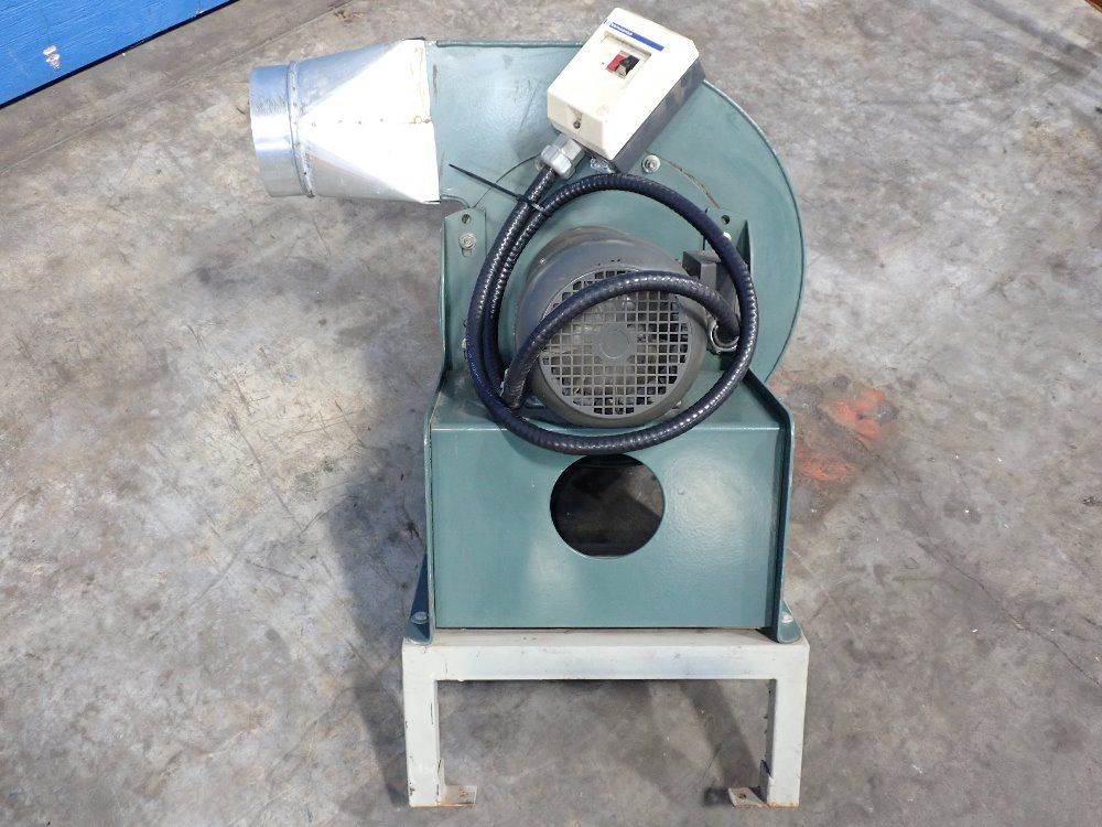 New York Blower Company 12" 6 Blade Aluminum Turbine, 3500rpm, 3hp Blower