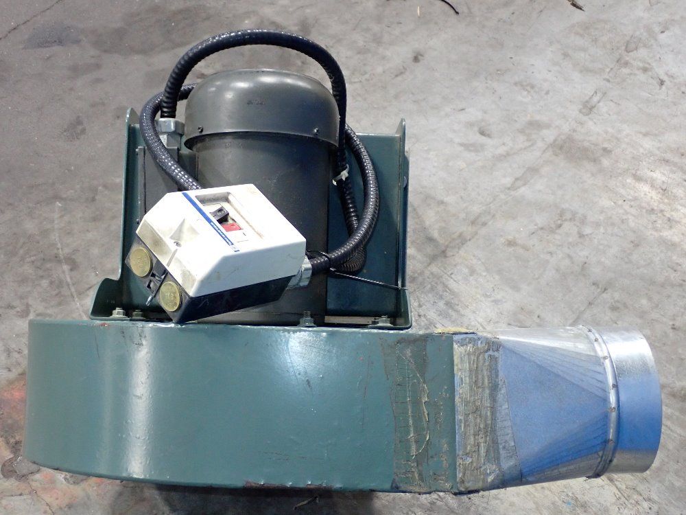 New York Blower Company 12" 6 Blade Aluminum Turbine, 3500rpm, 3hp Blower