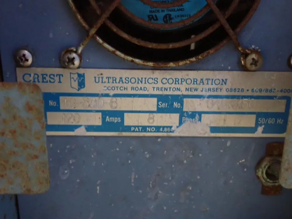 Crest 8a Ultrasonic Generator - 4g-500-6