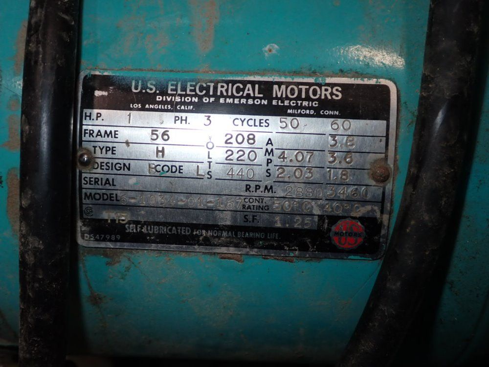 Patterson Industries 1 Hp Colloid Mill - Size 2