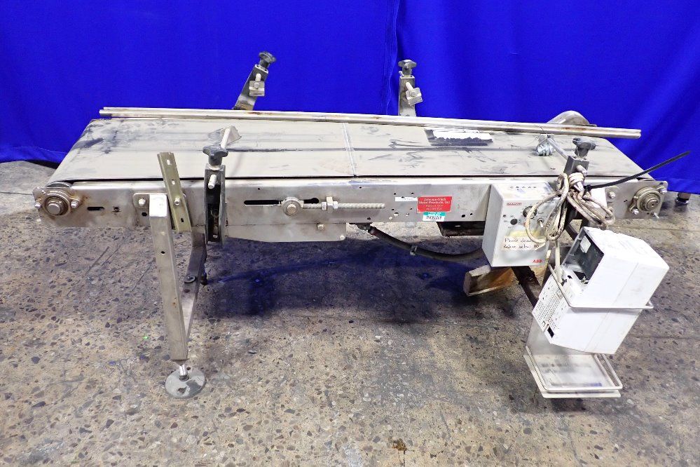 Johnson-nash Metal Products 13 1/2" X 56" Power Belt Conveyor