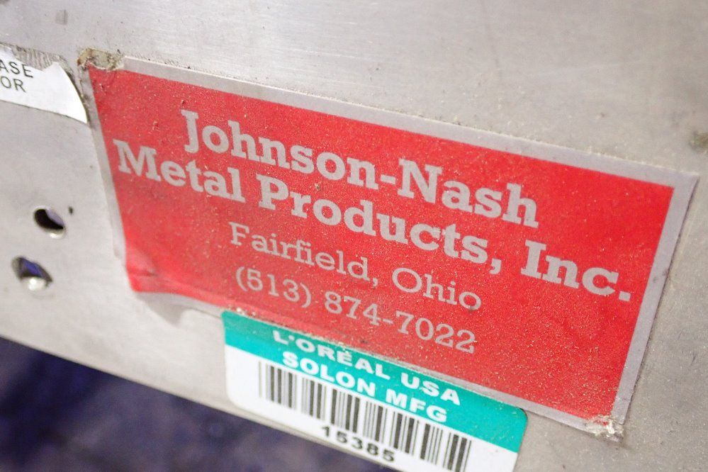 Johnson-nash Metal Products 13 1/2" X 56" Power Belt Conveyor