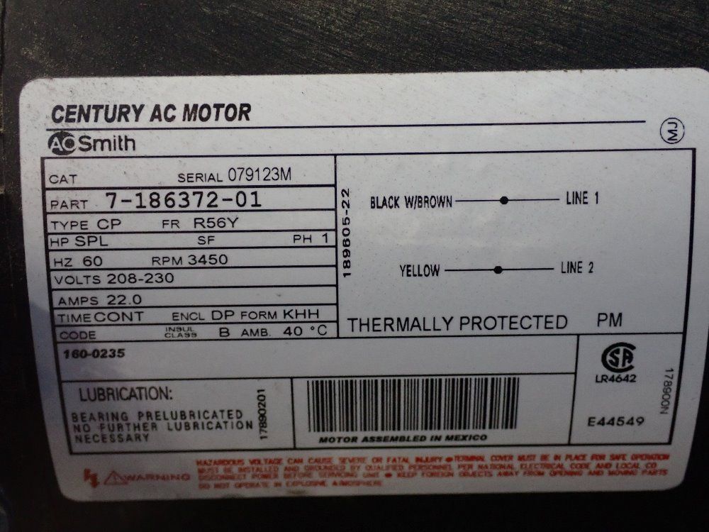 Industrial Air 175 Psi (working Pressure) Air Compressor - Ila5746080