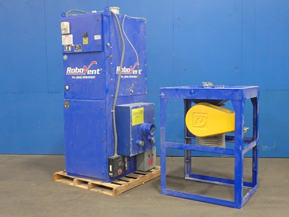 Robovent 15 Hp Dust Collector - Hve-550-80-2