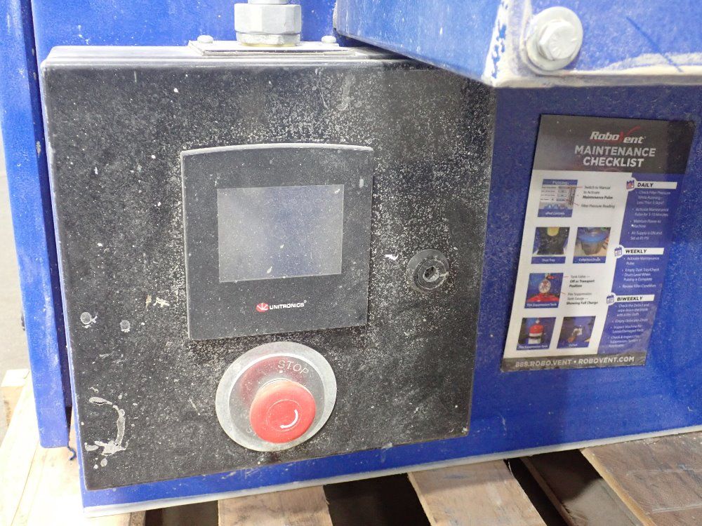 Robovent 15 Hp Dust Collector - Hve-550-80-2