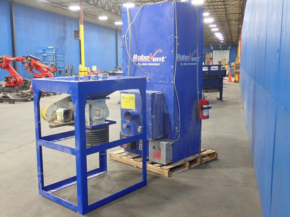 Robovent 15 Hp Dust Collector - Hve-550-80-2