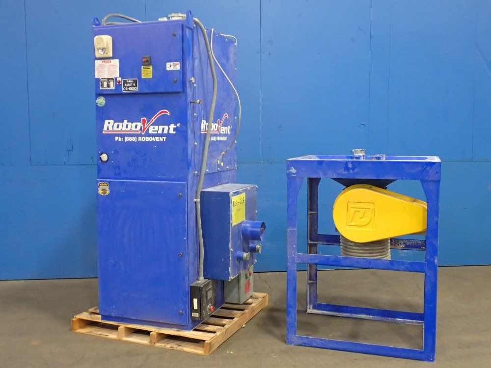 Robovent 15 Hp Dust Collector - Hve-550-80-2