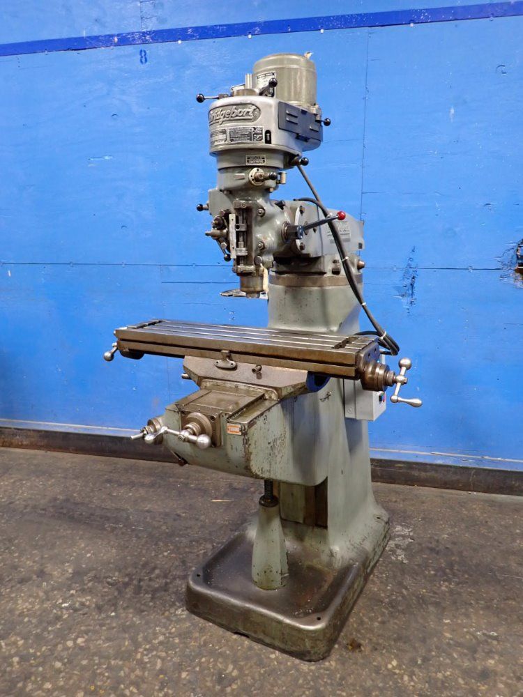 Bridgeport 36" X 9" Vertical Mill