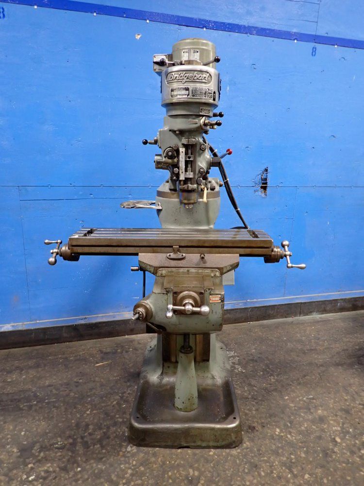 Bridgeport 36" X 9" Vertical Mill