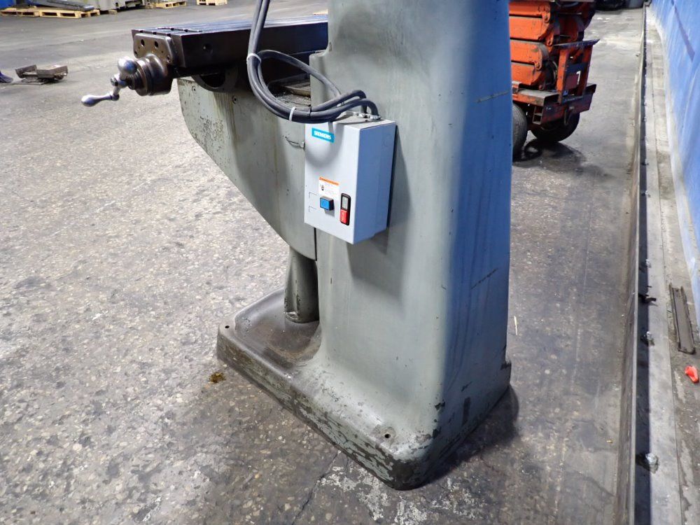 Bridgeport 36" X 9" Vertical Mill