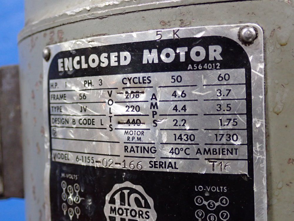 Bridgeport 36" X 9" Vertical Mill