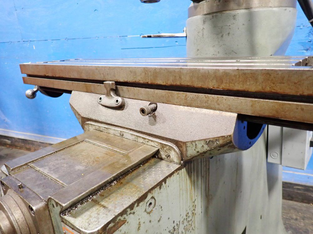 Bridgeport 36" X 9" Vertical Mill