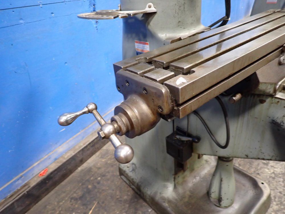 Bridgeport 36" X 9" Vertical Mill
