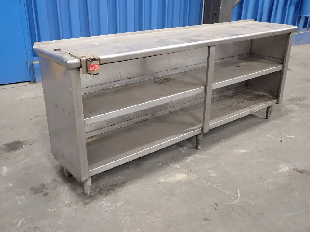 Edlund 48x72 Stainless Steel Workbench