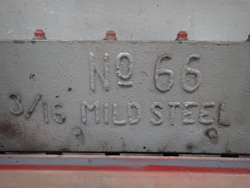 Niagara 3/16" X 72" Shear - No. 66