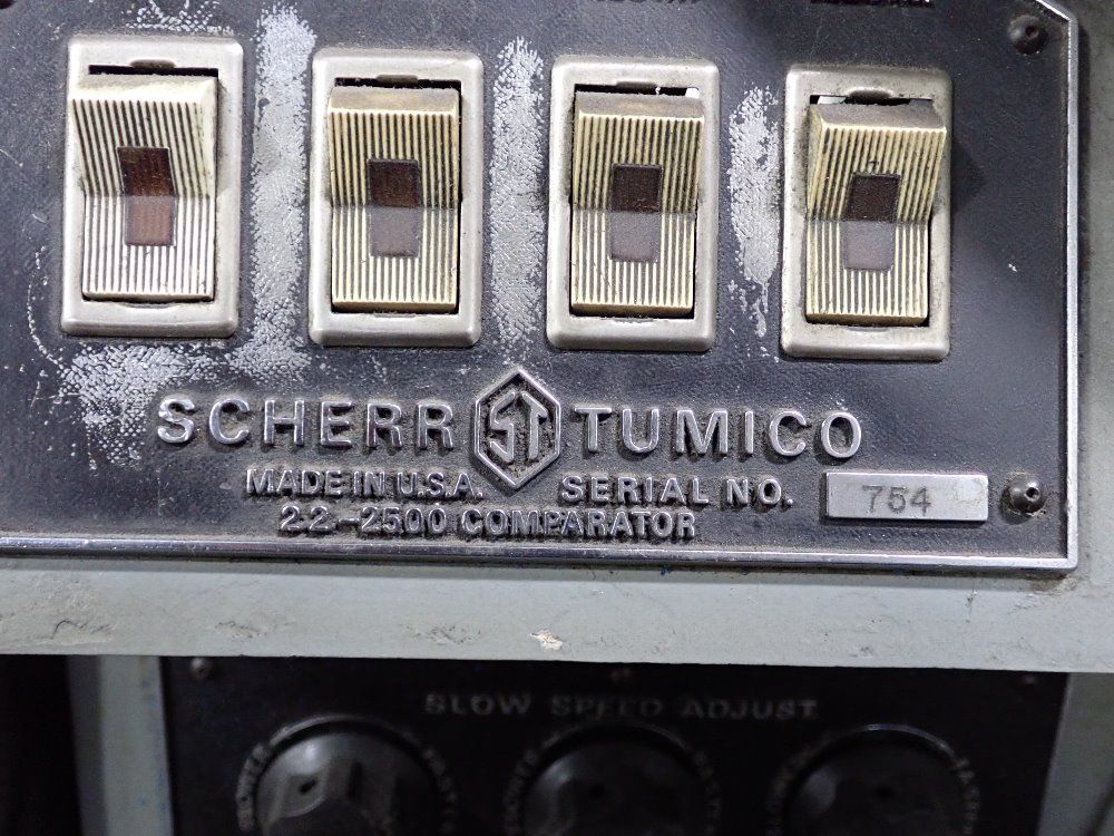 Scherr Tumico Optical Comparator