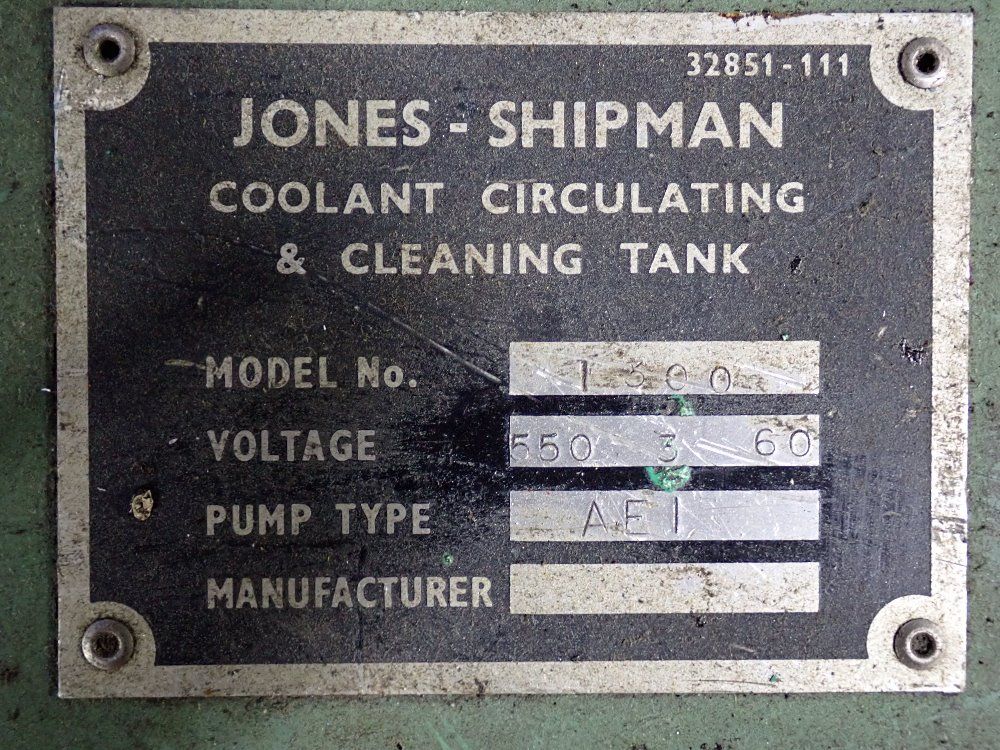 Jones Shipman Approx 30" Cylindrical Grinder - Approx 30