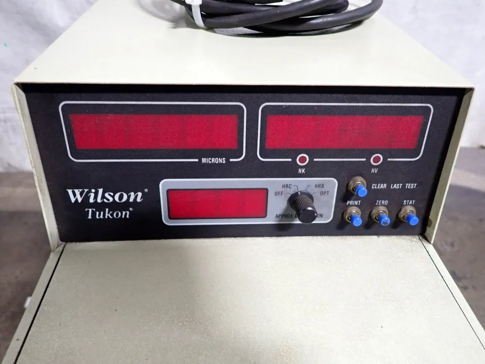 Wilson Tukon Micro Hardness Tester - Tu 220b
