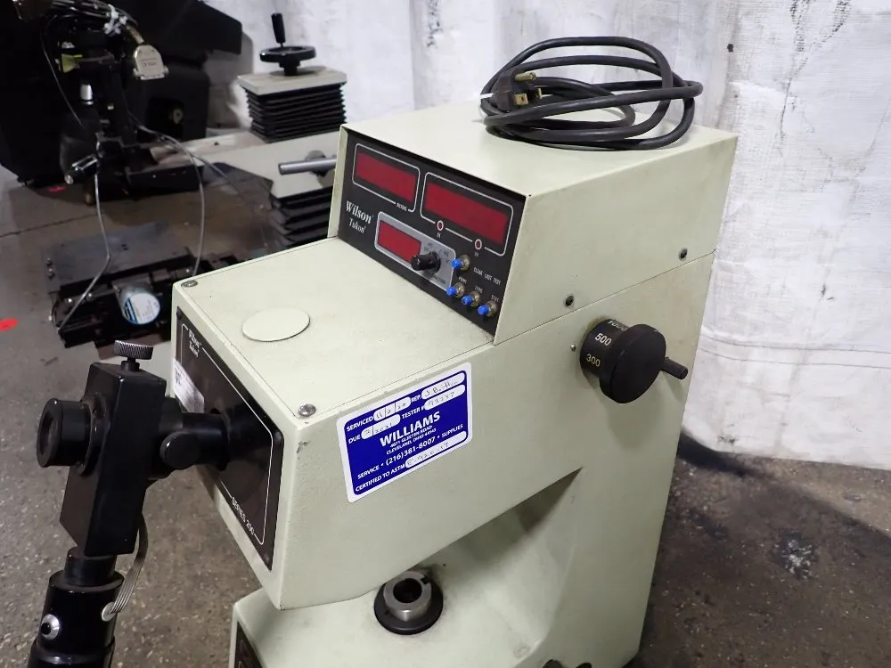 Wilson Tukon Micro Hardness Tester - Tu 220b