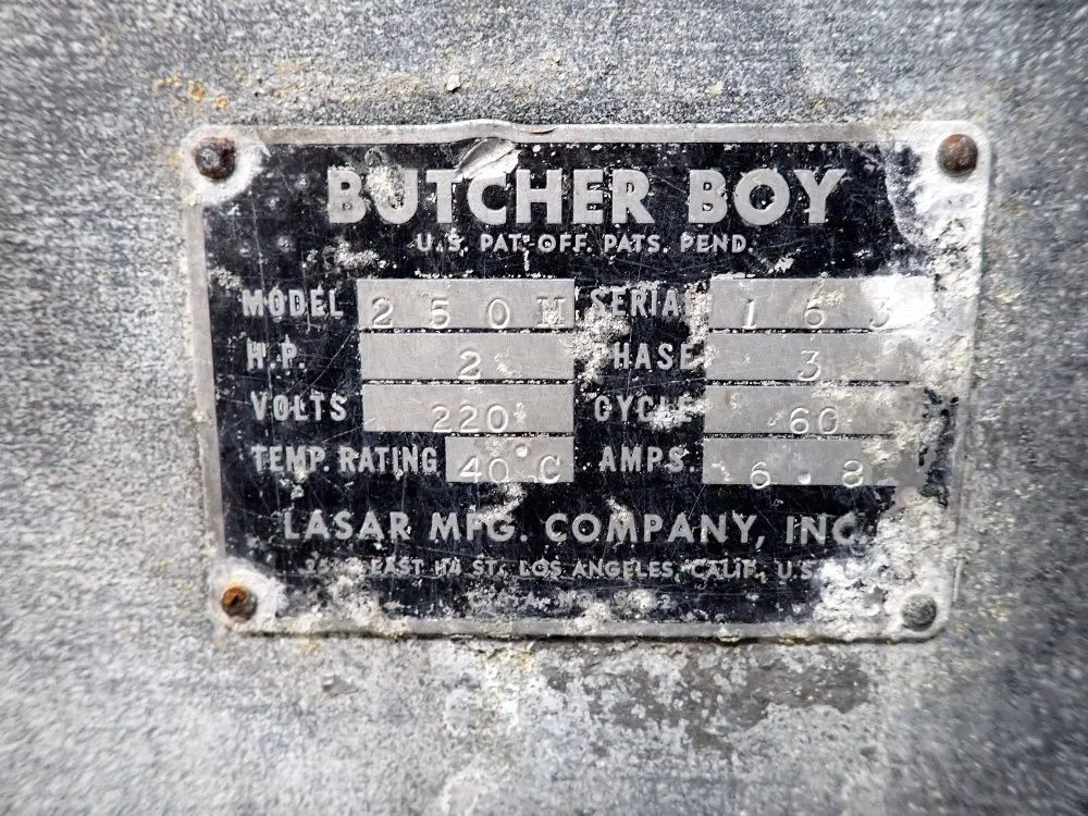 Butcher Boy 2hp Paddle Mixer - 250h