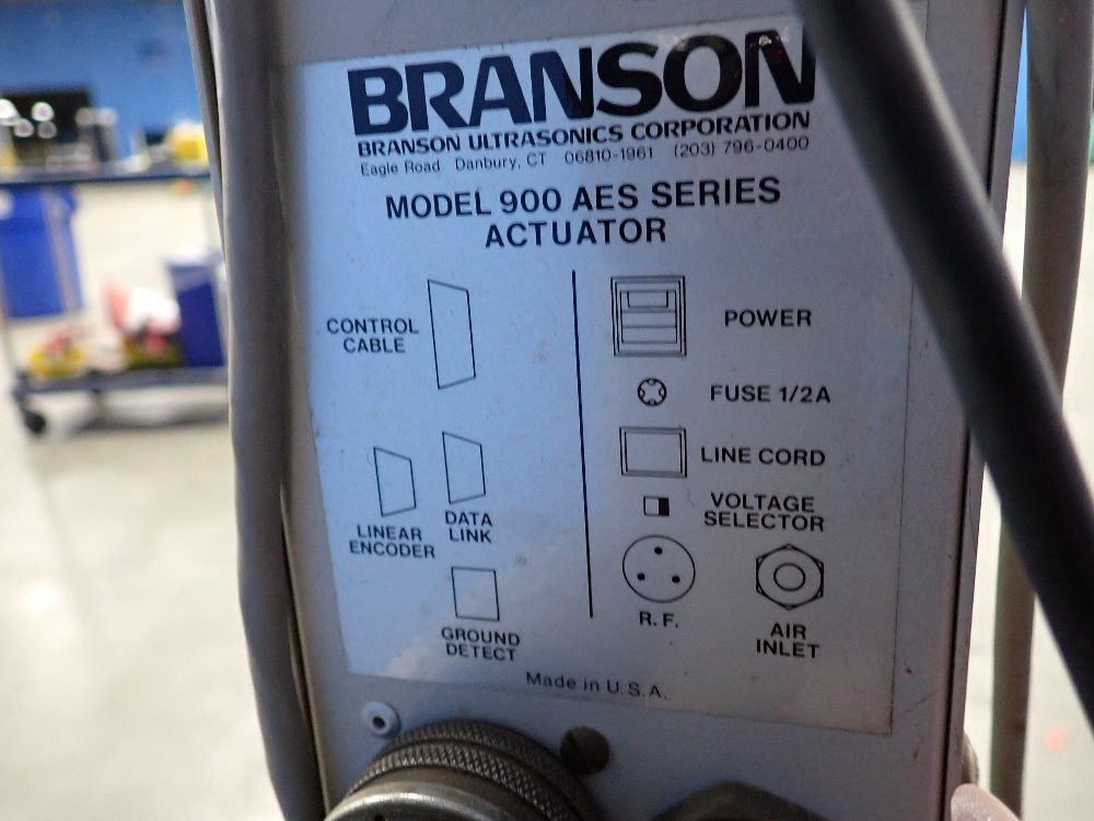 Branson Sonic Power Co. Ultrasonic Welder - 921 Aes