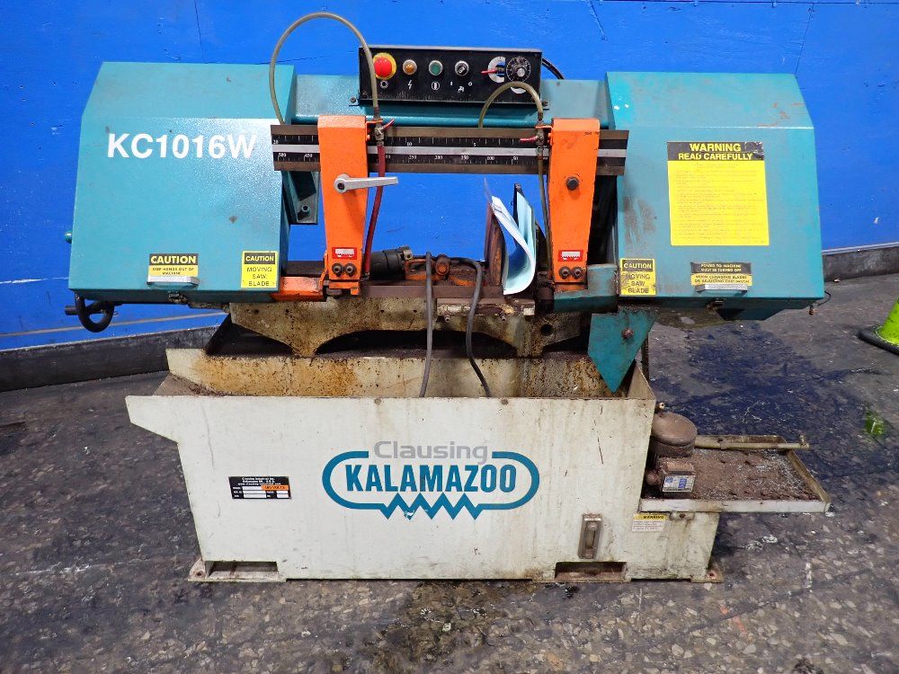 Clausing 20" X 10" Horizontal Band Saw - Kc1016w
