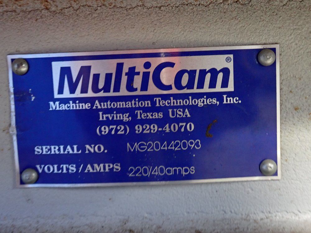 Multicam 122" X 60 1/2" Cnc Router - Mg