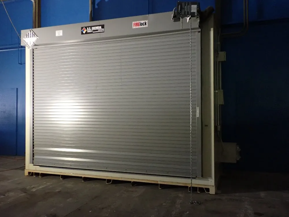 U.s. Chemical Storage Llc. 24 Drums (6 Pallets) Flammable Chemical Storage Cabinet - Fl1606