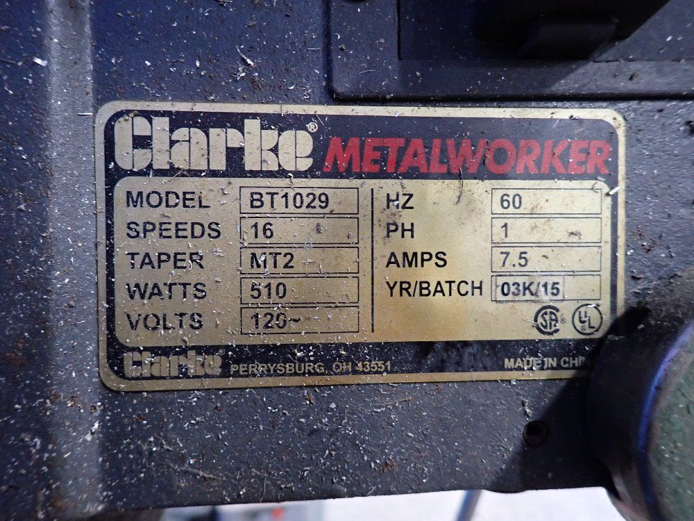 Clarke 13" Drill Press - Bt1029