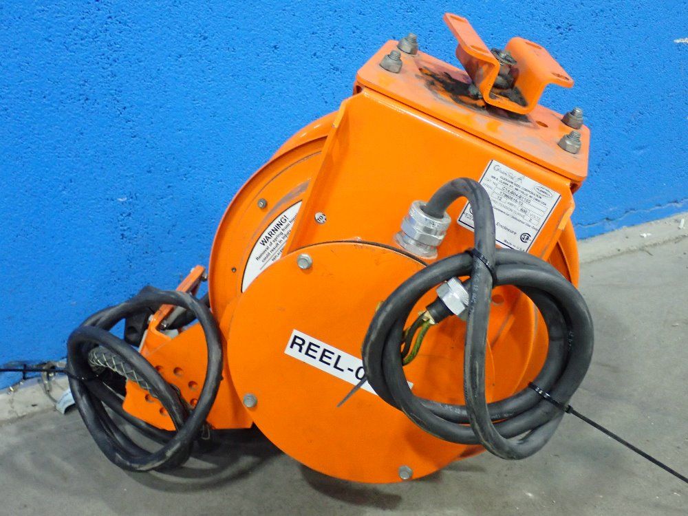 Gleason Reel Corp. 20 Feet Of 4/cond Retractable Electric Hose Reel - C14-b04-b1103