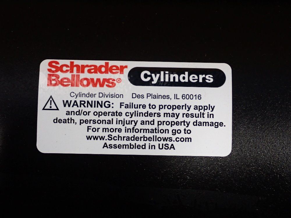 Schrader Bellows 250 Psi Tie Rod Cylinder - Fag148421