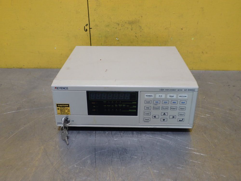 Keyence Laser Displacement Meter - Lc-2400a